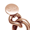 Orecchini Cherish Groumette Ottone Rosa - Bliss - immagine 2