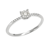 Anello Caresse con diamante - Bliss - immagine 3