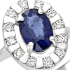 Anello Elenoire diamanti e zaffiro - Bliss - immagine 2