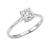 Anello Sorprendila oro bianco e diamanti - Bliss - immagine 3