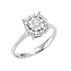 Anello Sorprendila oro bianco e diamanti - Bliss - immagine 3