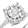 Anello Sorprendila oro bianco e diamanti - Bliss - immagine 2