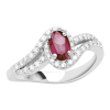 Anello Prestige Selection diamanti e rubino - Bliss - immagine 3