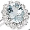 Anello St.Barth diamanti e acquamarina - Bliss - immagine 2