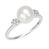 Anello Sophie diamanti e perla - Bliss - immagine 3