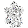 Orecchini Felicity in Argento e Cubic Zirconia Bianchi - Bliss - immagine 2