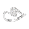 Anello Prestige Selection oro bianco e diamanti - Bliss - immagine 3