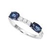 Anello Prestige Selection diamanti e due zaffiri - Bliss - immagine 3