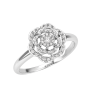 Anello Caresse fiore con diamanti - Bliss - immagine 3