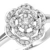 Anello Caresse fiore con diamanti - Bliss - immagine 2