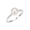Anello Diana diamanti e perla - Bliss - immagine 3