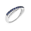 Anello Seduzione diamanti e zaffiri - Bliss - immagine 3