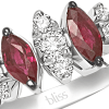 Anello Prestige Selection diamanti e rubini - Bliss - immagine 2