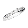 Anello Prestige Selection diamanti e zaffiro - Bliss - immagine 3