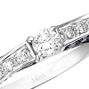 Anello Prestige Selection diamanti e zaffiro - Bliss - immagine 2