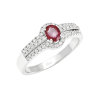 Anello Prestige Selection rubino rosso - Bliss - immagine 3