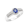 Anello Prestige Selection zaffiro blu - Bliss - immagine 3