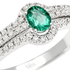 Anello Prestige Selection smeraldo verde - Bliss - immagine 2