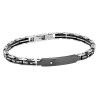 Bracciale C.Reaction- Bliss- acciaio e ceramica nera - immagine 3