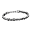 Bracciale C.Reaction- Bliss- acciaio e ceramica nera - immagine 3