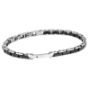Bracciale C.Reaction- Bliss- acciaio e ceramica nera - immagine 3