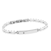 Bracciale C.Reaction- Bliss- acciaio e ceramica bianca - immagine 3