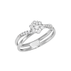 Anello Prestige Selection stella oro bianco e diamanti - Bliss - immagine 3