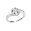Anello Prestige Selection oro bianco e diamanti - Bliss