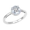 Anello Joy oro bianco diamanti e topazio - Bliss - immagine 3