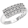 Anello Splendori tre file di diamanti - Bliss - immagine 2