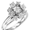 Anello Sogno oro bianco e diamanti - Bliss - immagine 2