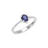 Anello Intrigo diamanti e zaffiro - Bliss - immagine 3