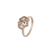 Anello Rosae oro rosa e diamanti - Bliss - immagine 3