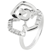Anello Rosae oro bianco e diamanti - Bliss - immagine 2