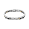 Bracciale Admiral- Bliss- acciaio, nero e oro - immagine 3