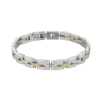 Bracciale Admiral- Bliss- acciaio e oro giallo - immagine 3