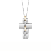 Collana uomo Admiral- Bliss- croce bianca - immagine 2
