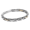 Bracciale Admiral- Bliss- acciaio e oro - immagine 3