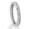 Anello in Oro Bianco con Diamanti - Gemoro - immagine 3