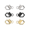 COLLANA ACCIAIO INOSSIDABILE TRATTATA VARI COLORI: GOLD, BIANCO, GUN. - immagine 5