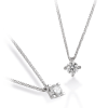 Collana in Oro Bianco con Diamanti - Gemoro - immagine 3