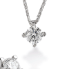 Collana in Oro Bianco con Diamanti - Gemoro - immagine 2