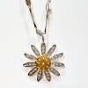 Collana con catena e margherita- Aprile Gioielli - immagine 3