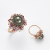 Anello oro giallo una perla- Mikiko - immagine 3