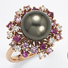 Anello oro giallo una perla- Mikiko - immagine 2