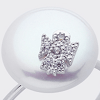 Anello oro bianco una perla- Mikiko - immagine 2
