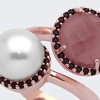 Anello argento e perla- Mikiko - immagine 2