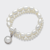 Bracciale Bianco con Zirconi Bianchi - Mikiko - immagine 3