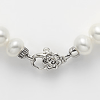Collana perle susta fiore- Mikiko - immagine 2