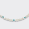 Collana perle e turchese- Mikiko - immagine 3